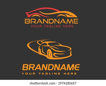 Drift And Automotive Car Logo Design