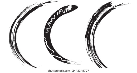 Drift background monochrome with texture wheel marks and drift in skidding, rounded tire marks. Vector isolated texture. Drift background illustration arts grunge