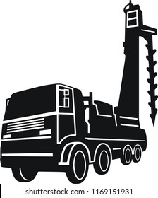 driling car,driling vehicle,bore machine