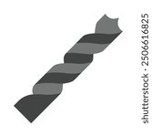 Drill Bit Flat Icon Design For Personal nad Commercial Use