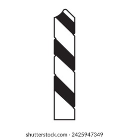 drill bit icon vector illustration template design