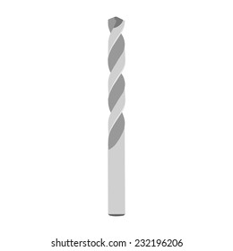 Drill Bit, Drill Bit Isolated, Drill Bit Vector