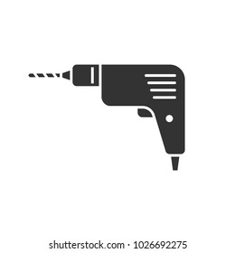 Drill black icon