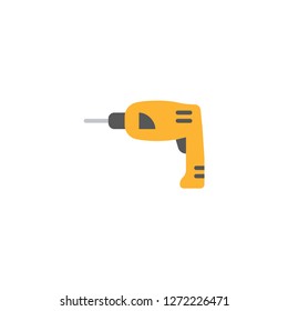 drill cartoon icon