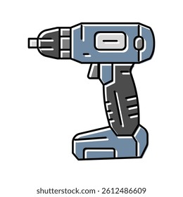 drill equipment color icon vector. drill equipment sign. isolated symbol illustration