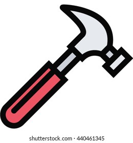 drill Filled Outline Icon