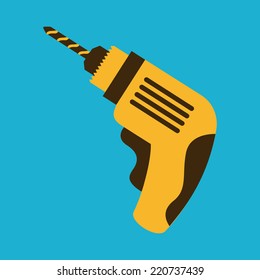 drill graphic design , vector illustration