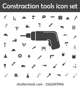 Drill icon. Constraction tools icons universal set for web and mobile