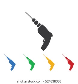 Drill icon. Construction icons universal set for web and mobile