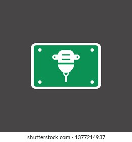 drill icon for dig