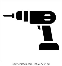 Drill Icon Element For Design