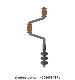 drill icon illustration design template