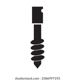 drill icon illustration design template