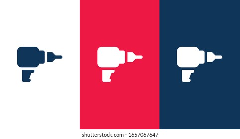 Drill icon illustration isolated vector sign symbol