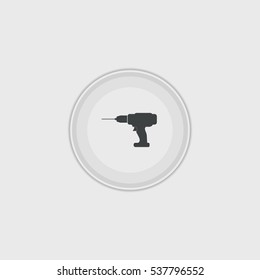drill  icon illustration isolated vector sign symbol
