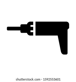 drill icon isolated sign symbol vector illustration - high quality black style vector icons
