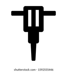 drill icon isolated sign symbol vector illustration - high quality black style vector icons
