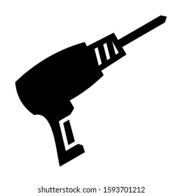 drill icon isolated sign symbol vector illustration - high quality black style vector icons
