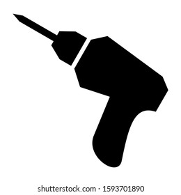 drill icon isolated sign symbol vector illustration - high quality black style vector icons
