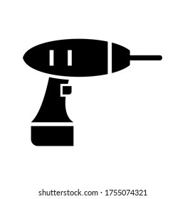 Drill  icon or logo isolated sign symbol vector illustration - high quality black style vector icons
