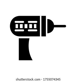 Drill  icon or logo isolated sign symbol vector illustration - high quality black style vector icons
