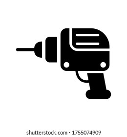 Drill  icon or logo isolated sign symbol vector illustration - high quality black style vector icons
