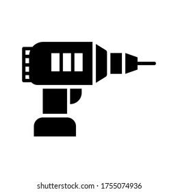 Drill  icon or logo isolated sign symbol vector illustration - high quality black style vector icons

