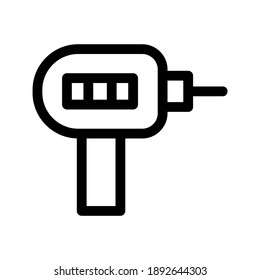 Drill icon or logo isolated sign symbol vector illustration - high quality black style vector icons
