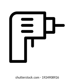 Drill icon or logo isolated sign symbol vector illustration - high quality black style vector icons
