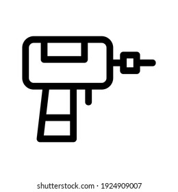 Drill icon or logo isolated sign symbol vector illustration - high quality black style vector icons
