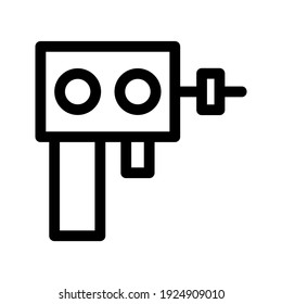 Drill icon or logo isolated sign symbol vector illustration - high quality black style vector icons
