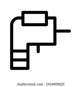 Drill icon or logo isolated sign symbol vector illustration - high quality black style vector icons
