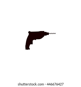drill icon. drill sign