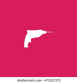 drill icon. drill sign