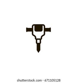 drill icon. sign design