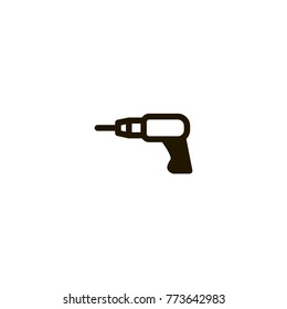 drill icon. sign design