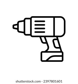 drill icon vector design template simple and clean