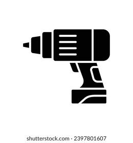 drill icon vector design template simple and clean