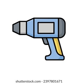 drill icon vector design template simple and clean