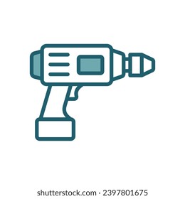 drill icon vector design template simple and clean