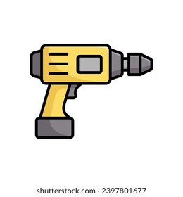 drill icon vector design template simple and clean