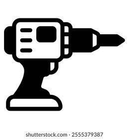 Drill icon for web, app, infographic, etc