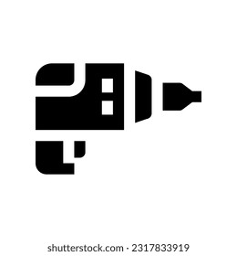 icono de taladro para tu sitio web, móvil, presentación y diseño de logotipo.