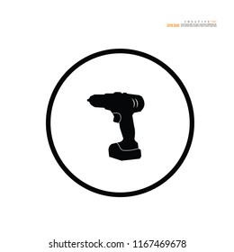 drill icon.vector illustration.