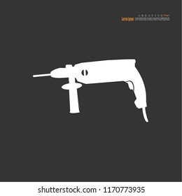drill icon.vector illustration.