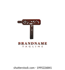 drill logo icon cartoon design modern vector simple