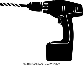 Drill machine Digital EPs Vector graphics File