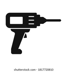 
drill machine  Glyph Style vector icon which can easily modify or edit
