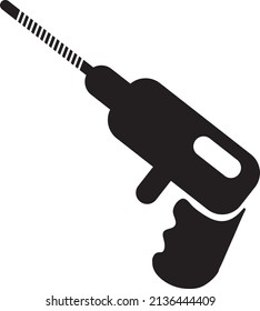 drill machine icon or logo isolated sign symbol vector illustration - high quality black style vector icons.eps
