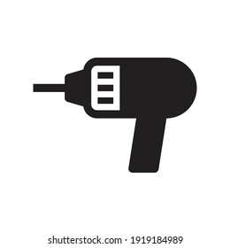 drill machine icon sign symbol